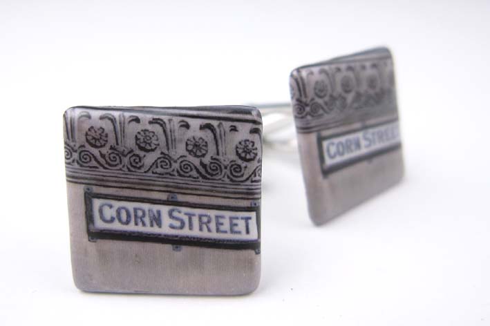 View Corn Street Bristol cufflinks